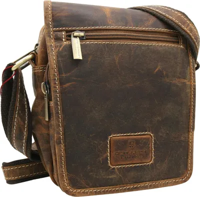 Obrázok produktu pre Peterson Pánska crossbody taška Gonelevu tmavo hnedá One size