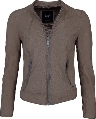 Produktbild von Maze Lederjacke Mabel Damen shadow L