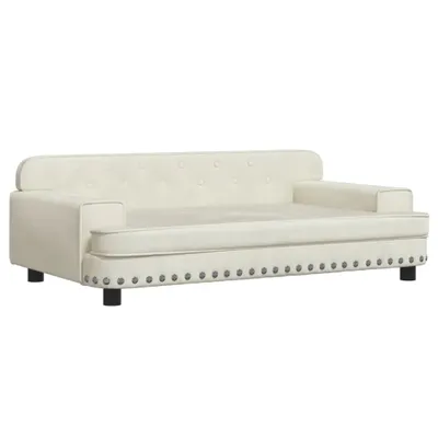 Immagine prodotto di Divano per Bambini Crema 90x53x30 cm in Velluto