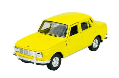 Produktbild von Welly Wartburg 353 Gelb 1:34-1:39 Die Cast Metall Modell  im Kasten 43793