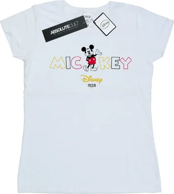 Produktbild von Disney - "1928" T-Shirt für Damen BI31799 (L) (Weiß)