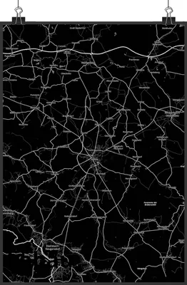 Produktbild von Mr. & Mrs. Panda Bild Löbau DIN A1 - Geschenk, Posterdruck, wanddeko, Stadt, drucke, Dorf Karte Landkarte Map Stadtplan, Wandbild, Kunstdruck