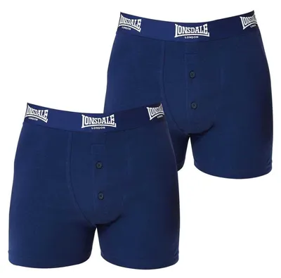Obrázek produktu pro Lonsdale – pánské boxerky (balení po 2 ks) GT14038 (XXL) (námořnická modrá)