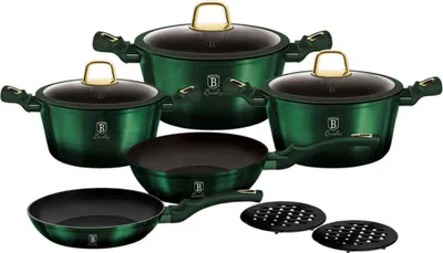 Obrázek produktu pro BERLINGER HAUS TITAN POTS 10 eq. BH-6065 EMERALD