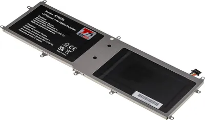 Image de Batterie T6 Power pour ordinateur portable Hewlett Packard, numéro de pièce 753704-005, Li-Poly, 7,4 V, 3380 mAh (25 Wh), noir