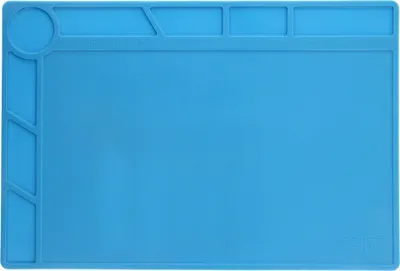 Produktbild von Minadax Lötmatte - Temperaturbeständig bis 500°C - 34cm x 23cm | Löten oder Reparieren | Rutschfest | Multifunktional