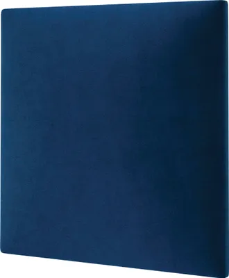 Immagine prodotto di STEGU Pannello Imbottito Rivestimento Parete Testiera Letto in velluto blu scuro 30x30 cm