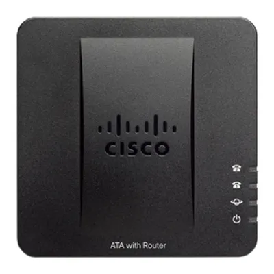 Produktbild von Cisco VoIP-Gateway - 2 x RJ-45 - 2 x FXS - Fast Ethernet - Desktop, Wandmontierbar