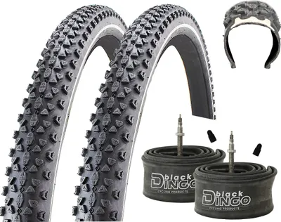 Produktbild von 29 Zoll MTB Reifen Set mit Pannenschutz 29x2,10 (54-622) Reflex inkl. 2 Schläuche SV