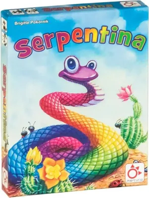Zdjęcie produktu dla Mercurio Serpentina – talia kart wielokolorowa  Dla dzieci Wielokolorowa Jeden rozmiar