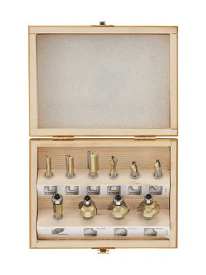 Zdjęcie produktu dla Stanley Bit. Router TCT 10 Pce Set 8mm