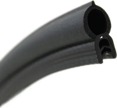 Produktbild von DO25 - EPDM Kantenschutz Dichtungs Profil Gummi Dichtung oben - Klemmbereich 1,0 - 2,5 mm