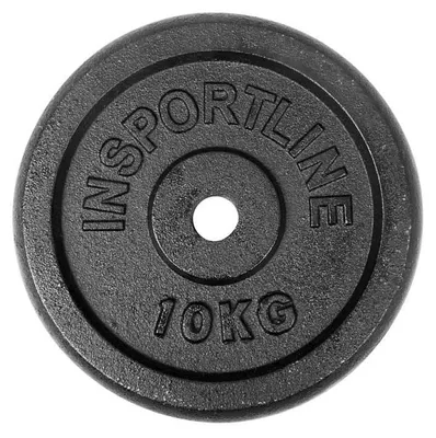 Produktbild von Insportline Gusseisengewichte Castblack 10 kg 30 mm