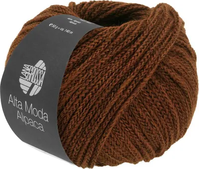 Produktbild von Lana Grossa - Alta Moda Alpaca 0104 schokobraun