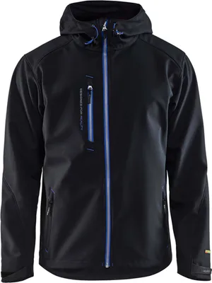 Produktbild von Blakläder Softshelljacke 49492517 schwarz/kornblau Uni, 3XL