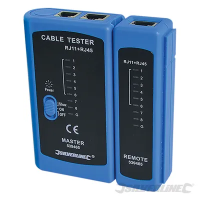 Obrázek produktu pro Tester sítě RJ11 , RJ12 a RJ45