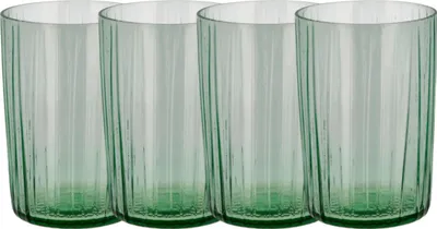 Immagine prodotto di Bicchiere da acqua Bitz Kusintha verde 280 ml - 4 pezzi
