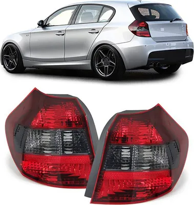 Produktbild von Rückleuchten Rot Schwarz Smoke rechts links passend für 1er BMW E81 E87 04-07