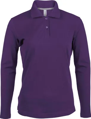 Produktbild von Kariban Damen Piqué Poloshirt Langarm
