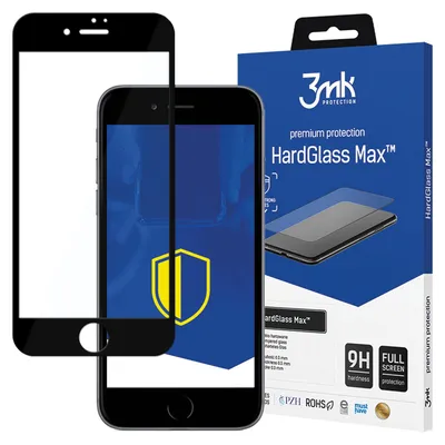 Obrázek produktu pro 3MK HardGlass Max iPhone 8, Apple, iPhone 8, Odolné proti pádu, Odolné proti poškrábání, Průhledná, 1 kusů