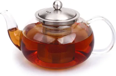 Produktbild von Teekanne Symphony mit Filter  0,8L Glas / Edelstahl