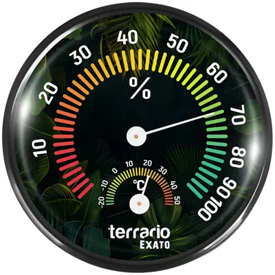 Zdjęcie produktu dla Terrario Exato 2w1 - termometr z higrometrem do terrarium Terrario
