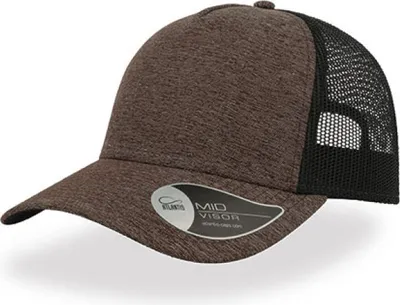 Produktbild von Atlantis RAML | Rapper Melange Cap, 5-Panel-Design - Farbe: Brown - Größe: One Size
