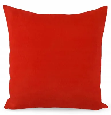 Produktbild von Mariall Dekorative Kissenhülle Gładka Rot 40x40 cm