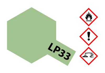 Produktbild von LP-33 Graugrün matt (IJN) 10ml Kunstharzfarben
