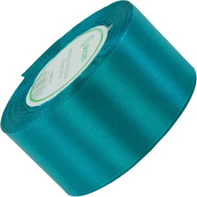 Image de Ruban de satin 50 mm - Mer - 32 mètres