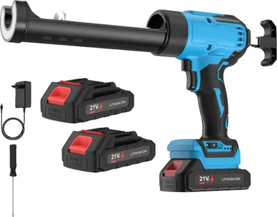 Produktbild von Dichtgun, 6-Geschwindigkeitsregelung, LED-Licht, 2 Batterien