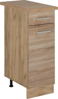 Image de Meuble cuisine Vicco R-Line Sonoma 30cm , PT Chêne, Model 53803