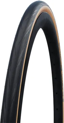 Productafbeelding van Schwalbe Lugano II band, 700x25c (25-622), HS471, met stalen karkas, zwart-beige, artikelnummer 11159025