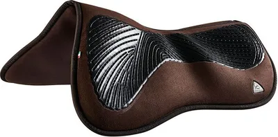 Produktbild von Acavallo Gel And Memory Foam Half Pad, Farbe:Brown, Größe:3