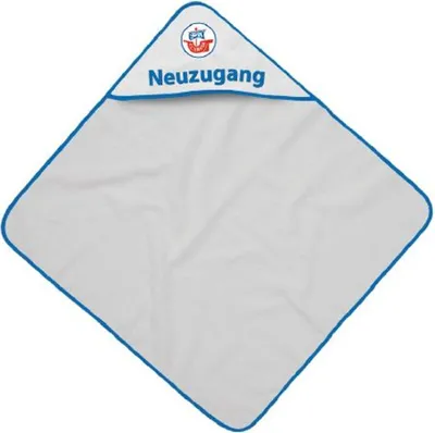 Produktbild von F.C. Hansa Rostock Kapuzentuch „Neuzugang" 80 x 80 cm