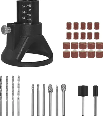 Produktbild von INF 29-teiliges Zubehörset für Rotationswerkzeuge mit Schleifscheiben und Dornen