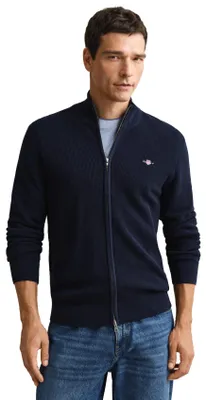 Produktbild von Gant Cardigan dunkelblau Baumwolle