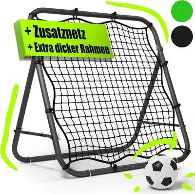 Produktbild von Bentson Rebounder Fußball Rebounder Kinder Und Profis Mit Ersatznetz
