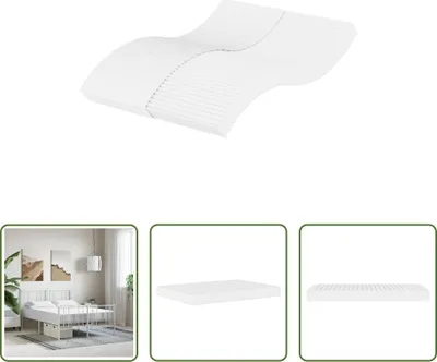 Immagine prodotto di The Living Store Materasso in schiuma Bianco 120x200 cm Livello di rigidità H2 H3