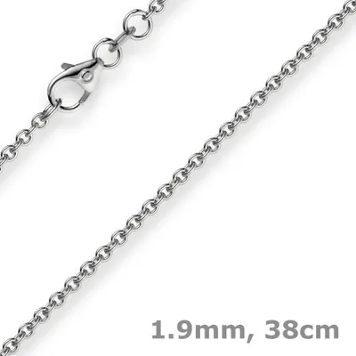 1-9mm-Rund-Ankerkette-aus-750-Weißgold-38cm