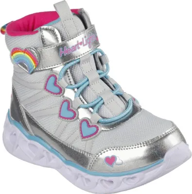 Produktbild von Skechers Sweetheart Lights - Sweet Styling 302668L-SMLT, Winterschuhe, für Mädchen, Silber