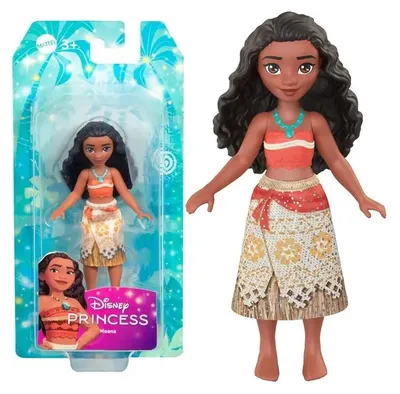 Obrázok produktu pre Disney Princess JBX44, Malá bábika, Žena, 3 rok / roky, Chlapec / dievča, 95,4 mm, Viacfarebný