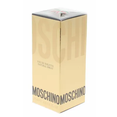 Produktbild von Moschino Pour Femme, Frauen, 25 ml, Nicht nachfüllbare Flasche, Freesie, Galbanharz, Geißblatt, Pflaume, Nelke, Gardenia, Muskatnuss, Pfeffer, Rose, Canangabaum, Ambra, Moschus, Patschuli, Sandelholz, Vanille