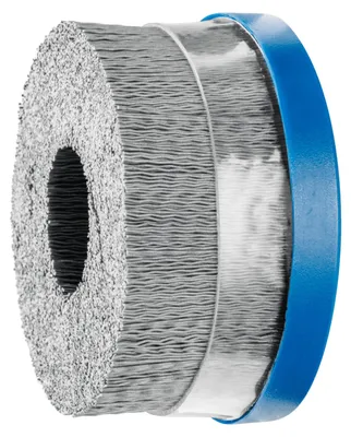 Produktbild von PFERD Composite disc brushes crimped Composite, with bridle, with hole, 10 cm, 1 Stück(e)