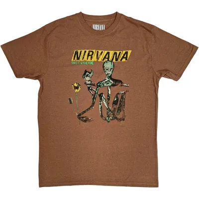 Produktbild von Nirvana Incesticide Brown L T-Shirt
