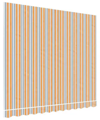 Produktbild von vidaXL Markisenbespannung Mehrfarbig Gestreift 3x2,5 m
