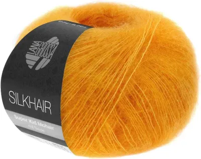 Produktbild von Lana Grossa - Silkhair 0176 goldgelb