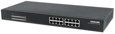 Obrázek produktu pro INTELLINET Switch 16x GE Rackmount PoE+