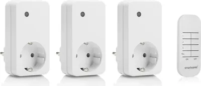 Obrázek produktu pro Smartwares SH4-99573, Vnitřní, Bílá, Kancelář, Domácí, 30 m, 3 kanály/kanálů, IP20