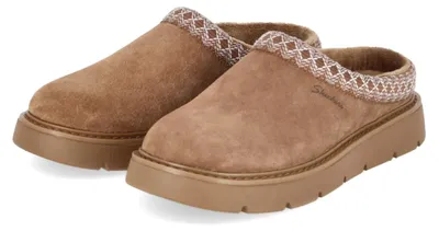 Produktbild von Skechers Damen Hausschuhe KEEPSAKES COZY Braun Rauleder Größe: 36